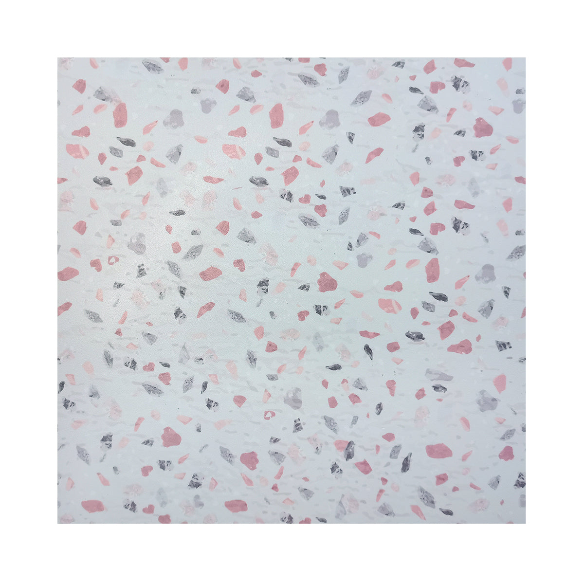 Vinyl Floor Stick on Tile - Soft Pink Terrazzo