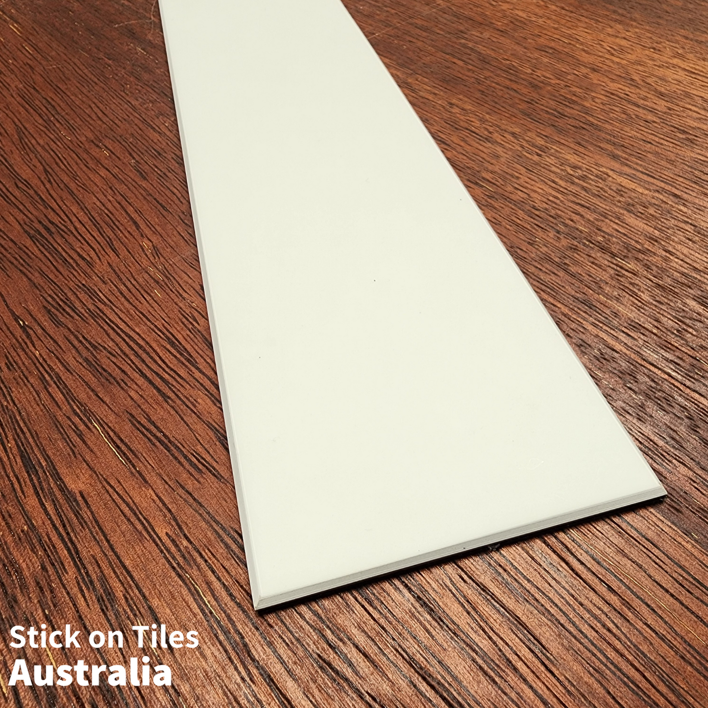 Long Subway Stick on Composite Tile - White