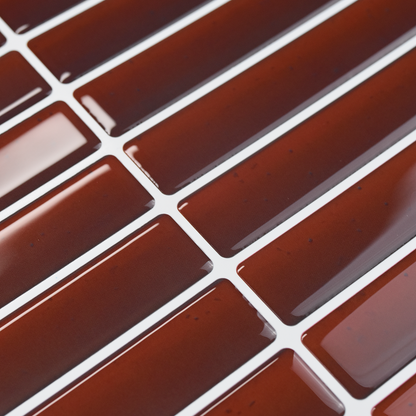 Kit Kat Stick on Tile - Deep Red