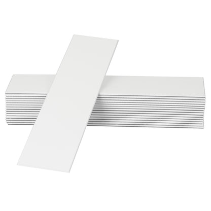 Long Subway Stick on Composite Tile - White