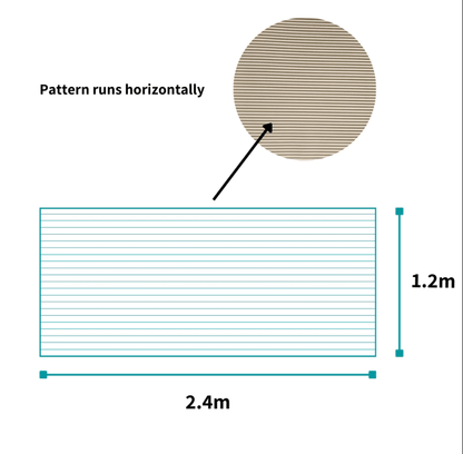 Flexible Wood Roll Panels - Large Demi Round - Stick on Tiles AustraliaStick on Tiles Australia