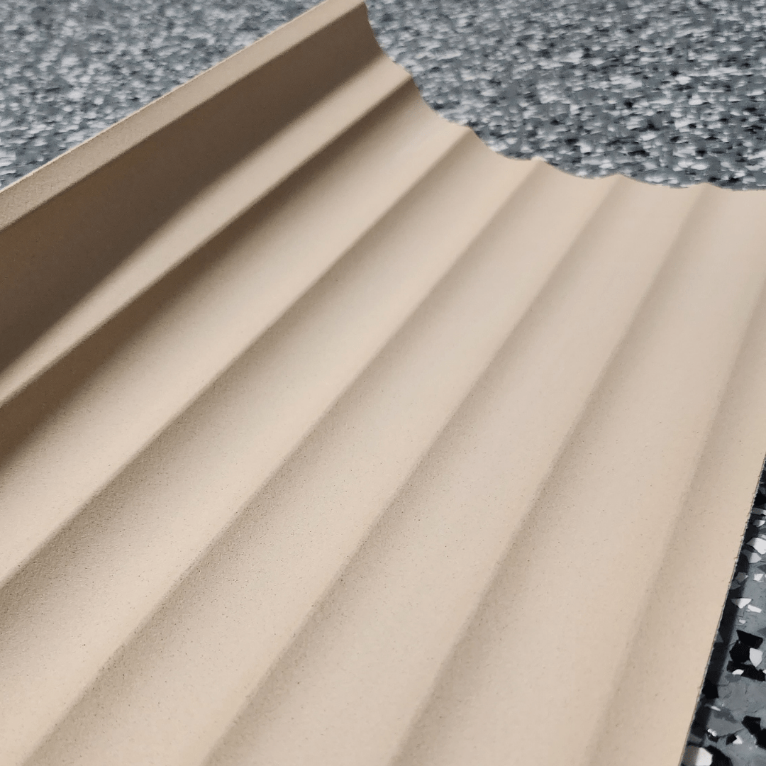 Flexible Wood Roll Panels - Large Scallop - Stick on Tiles AustraliaStick on Tiles Australia