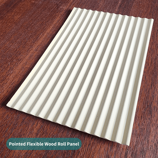 Flexible Wood Roll Panels - Pointed - Stick on Tiles AustraliaStick on Tiles Australia