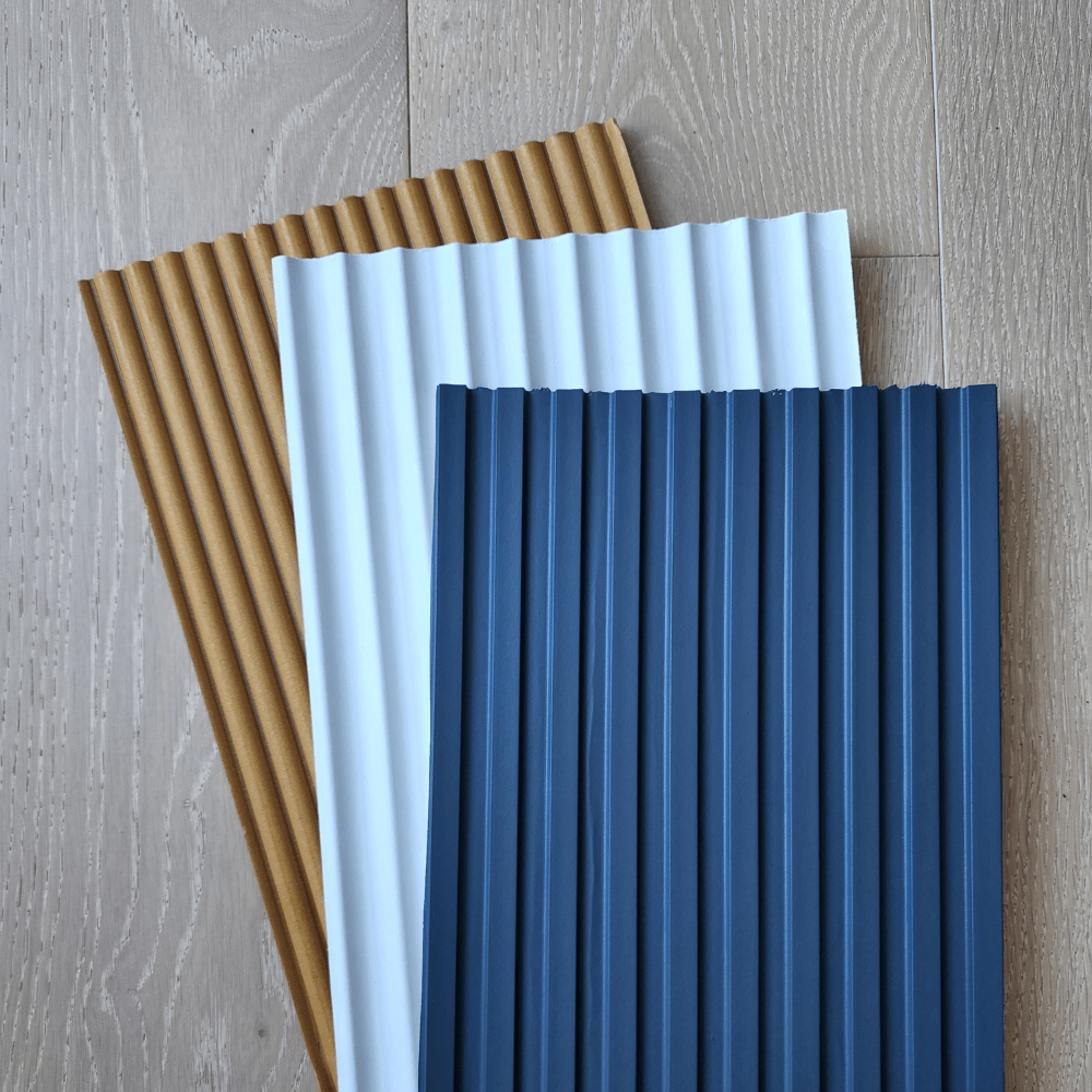 Flexible Wood Roll Panels - Scallop - Stick on Tiles AustraliaStick on Tiles Australia