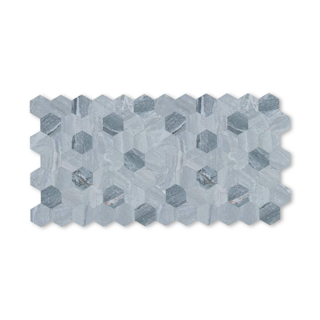 Hexagon Stick on Composite Tile - Stone - Stick on Tiles AustraliaStick on Tiles Australia