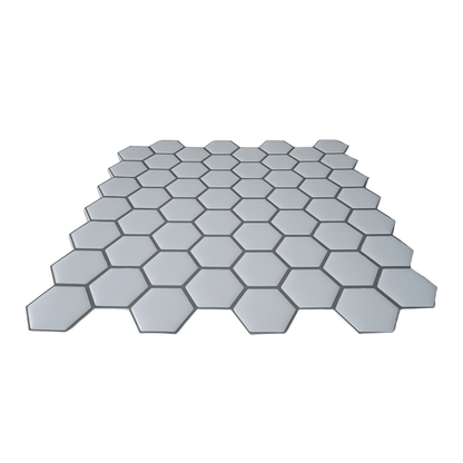 Hexagon Stick on Tile - White - Stick on Tiles AustraliaStick on Tiles Australia