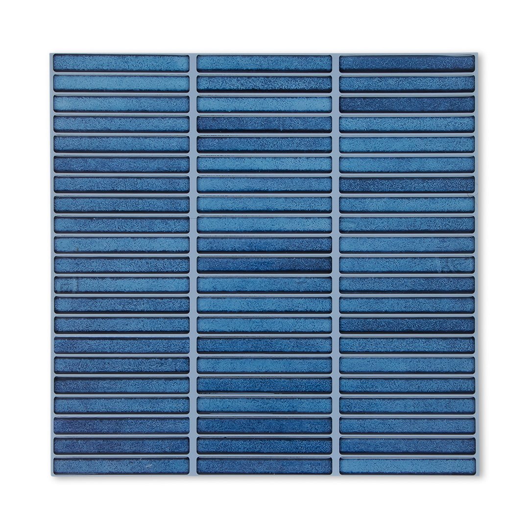 Kit Kat Stick on Tile - Antique Blue - Stick on Tiles AustraliaStick on Tiles Australia