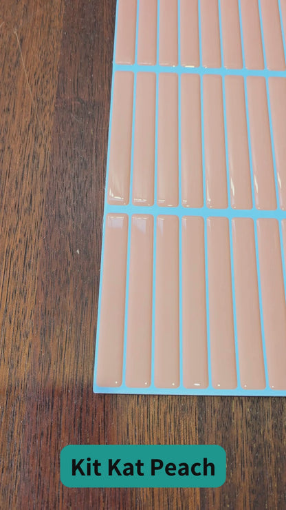 Kit Kat Stick on Tile - Peach